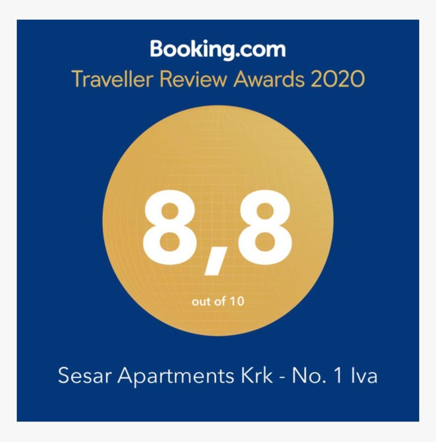 Sesar Apartments Krk - No. 1 Iva Krk Town Zewnętrze zdjęcie
